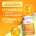 Supporta le unghie sane migliori integratori Vitamind3 e K2